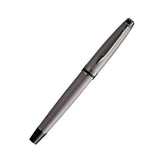 Waterman EXPERT METALLIC SILVER WITH RUTHENIUM TRIM FOUNTAIN PEN – FINE NIB